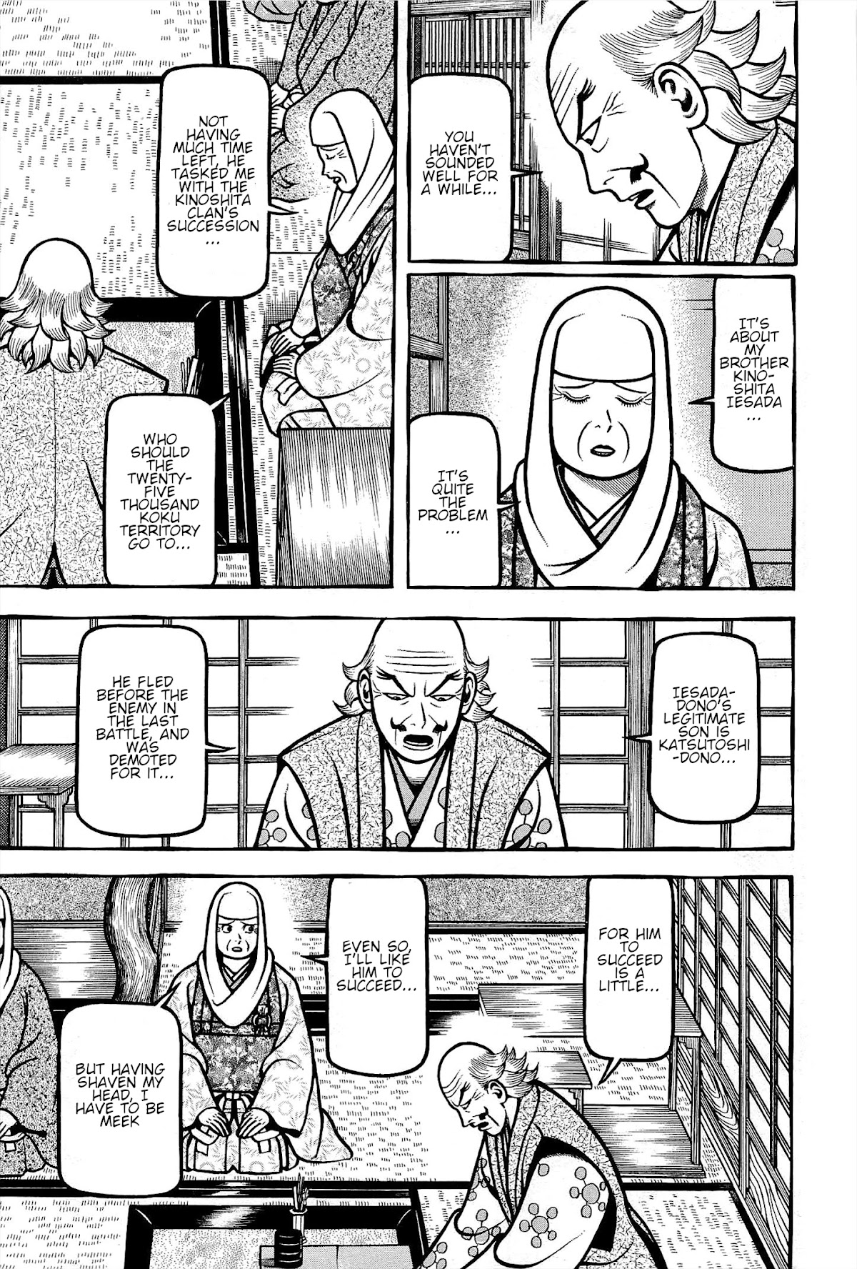 Hyougemono Chapter 174 page 15 - Chapter 174: I still love O