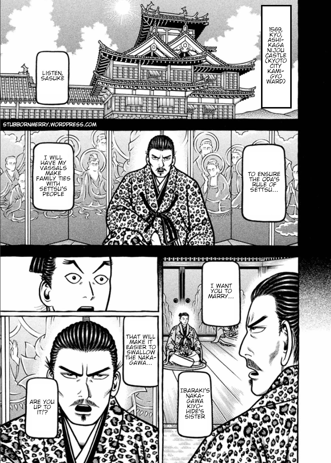 Hyougemono Chapter 196 page 1 - Chapter 196: Be my bride YO