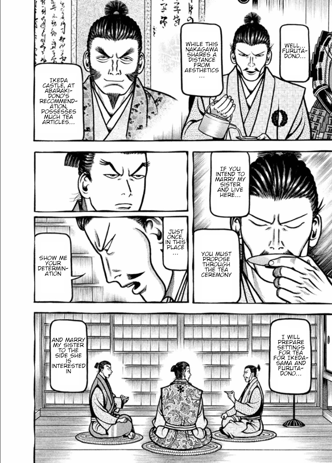 Hyougemono Chapter 196 page 6 - Chapter 196: Be my bride YO