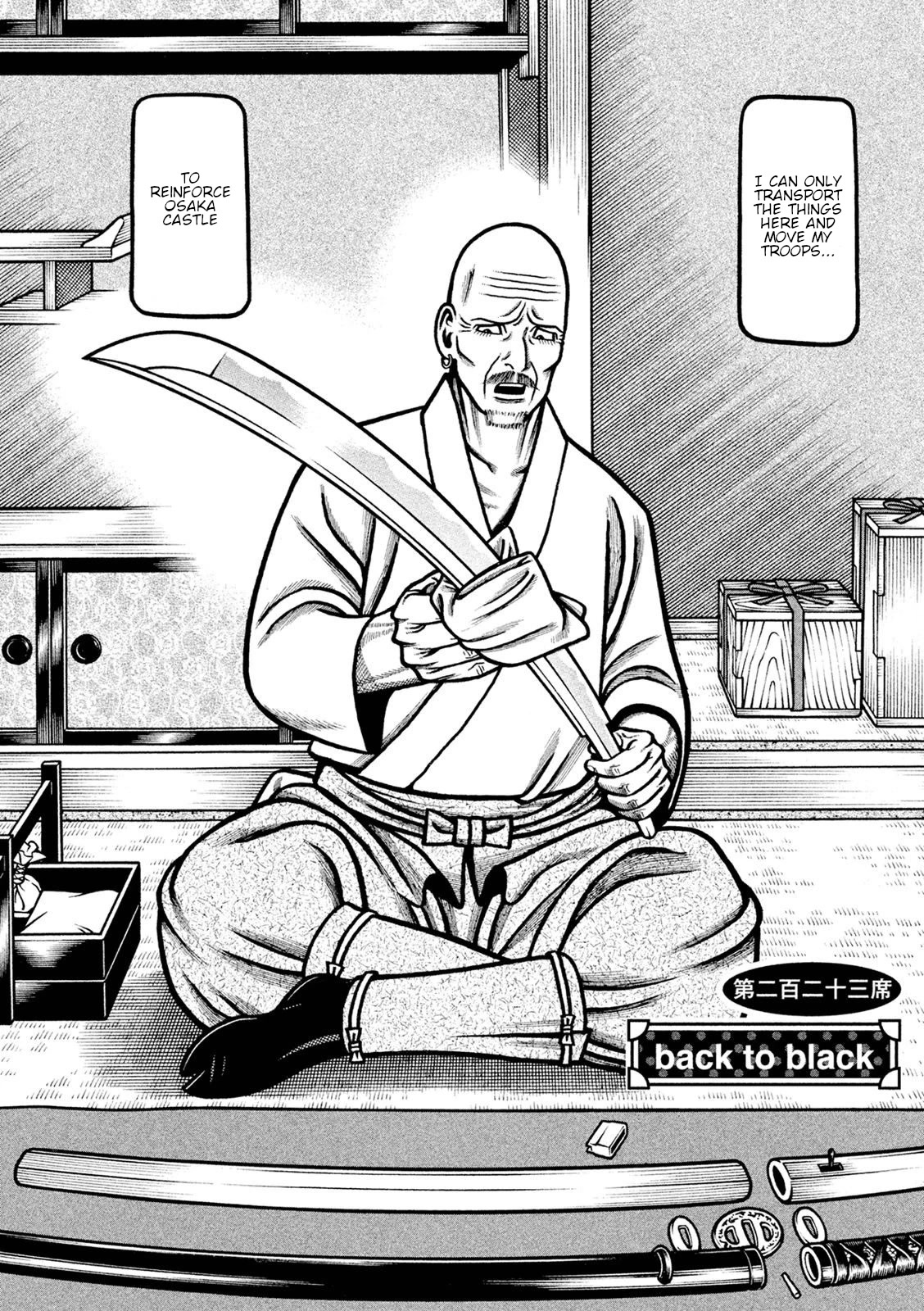 Hyougemono Chapter 223 page 2 - Chapter 223: back to black