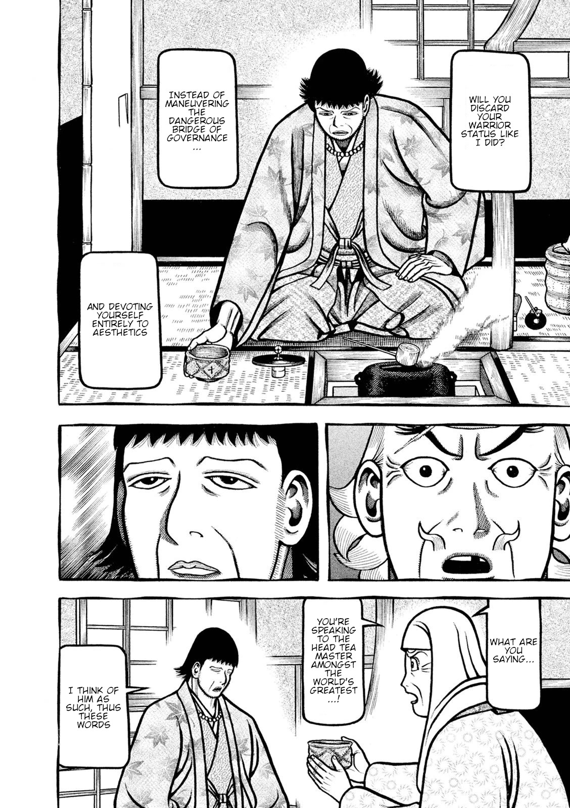 Hyougemono Chapter 246 page 18 - Chapter 246: My pupils are marine blue
