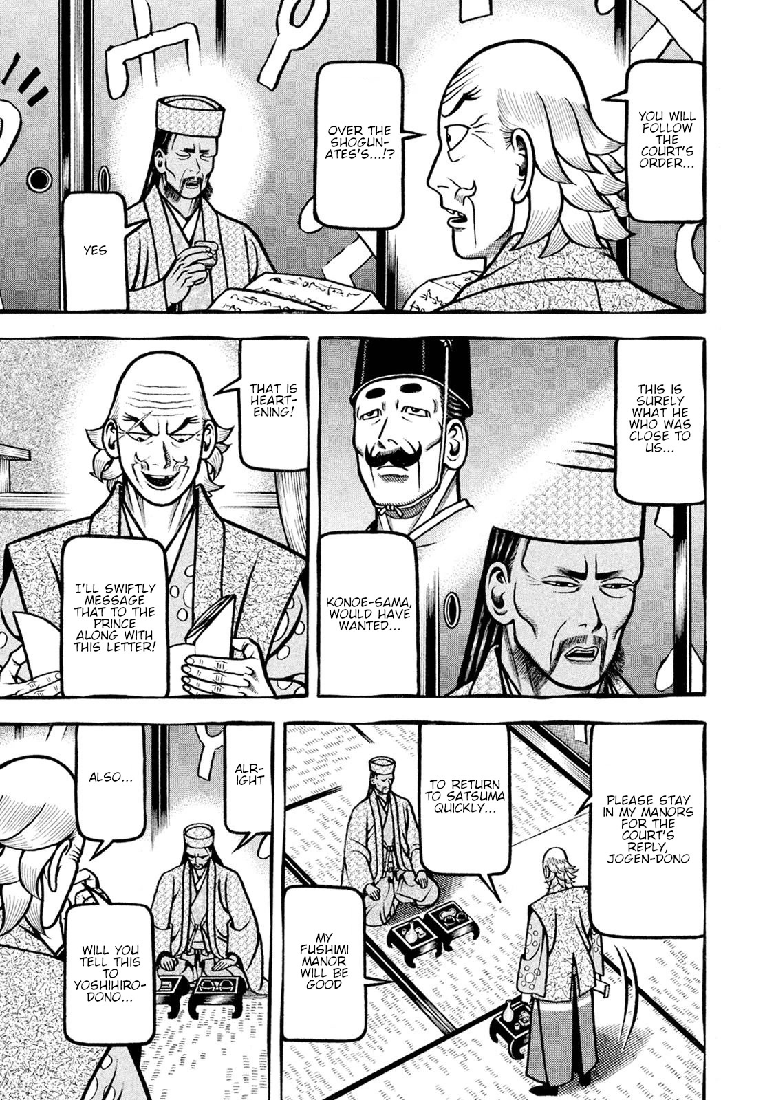 Hyougemono Chapter 247 page 13 - Chapter 247: A man’s heart