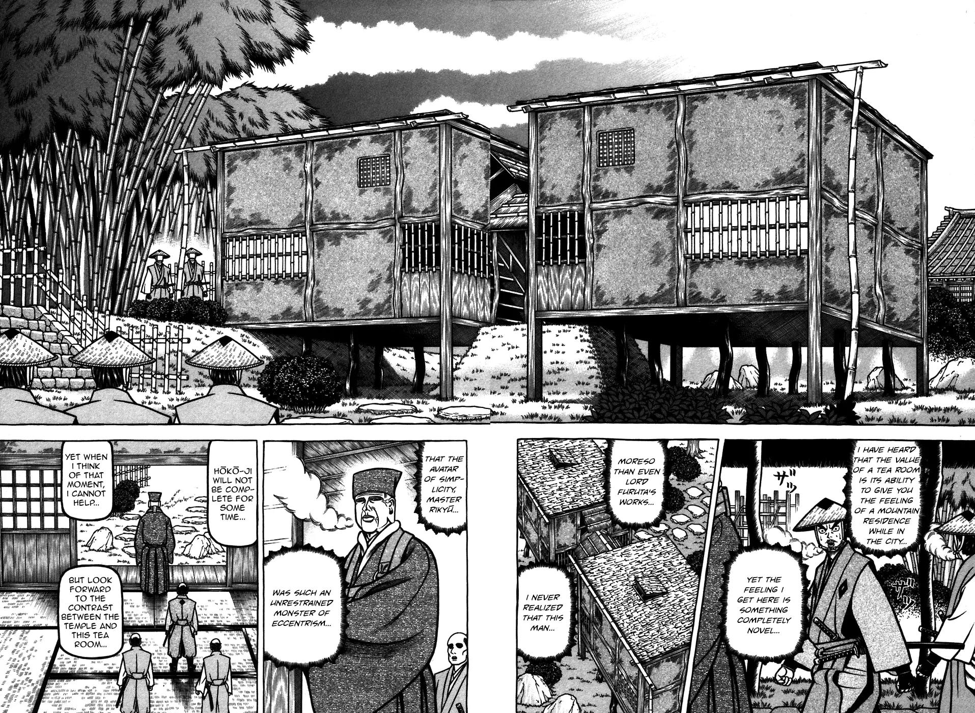 Hyougemono Chapter 64 page 8 - Chapter 64: Furuta Oribe and Hot Stuff
