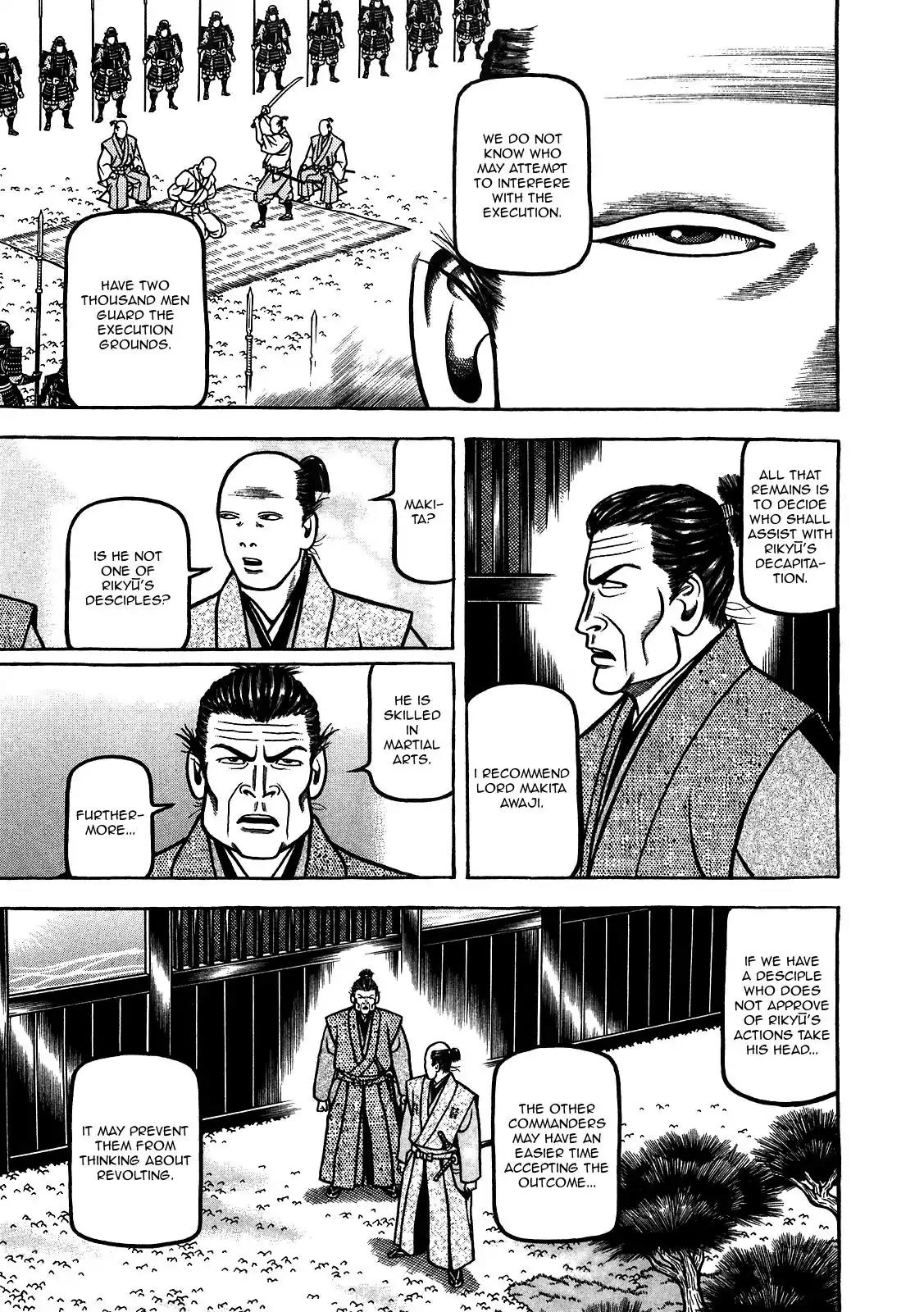 Hyougemono Chapter 88 page 19 - Chapter 88: Unchained Rikyū