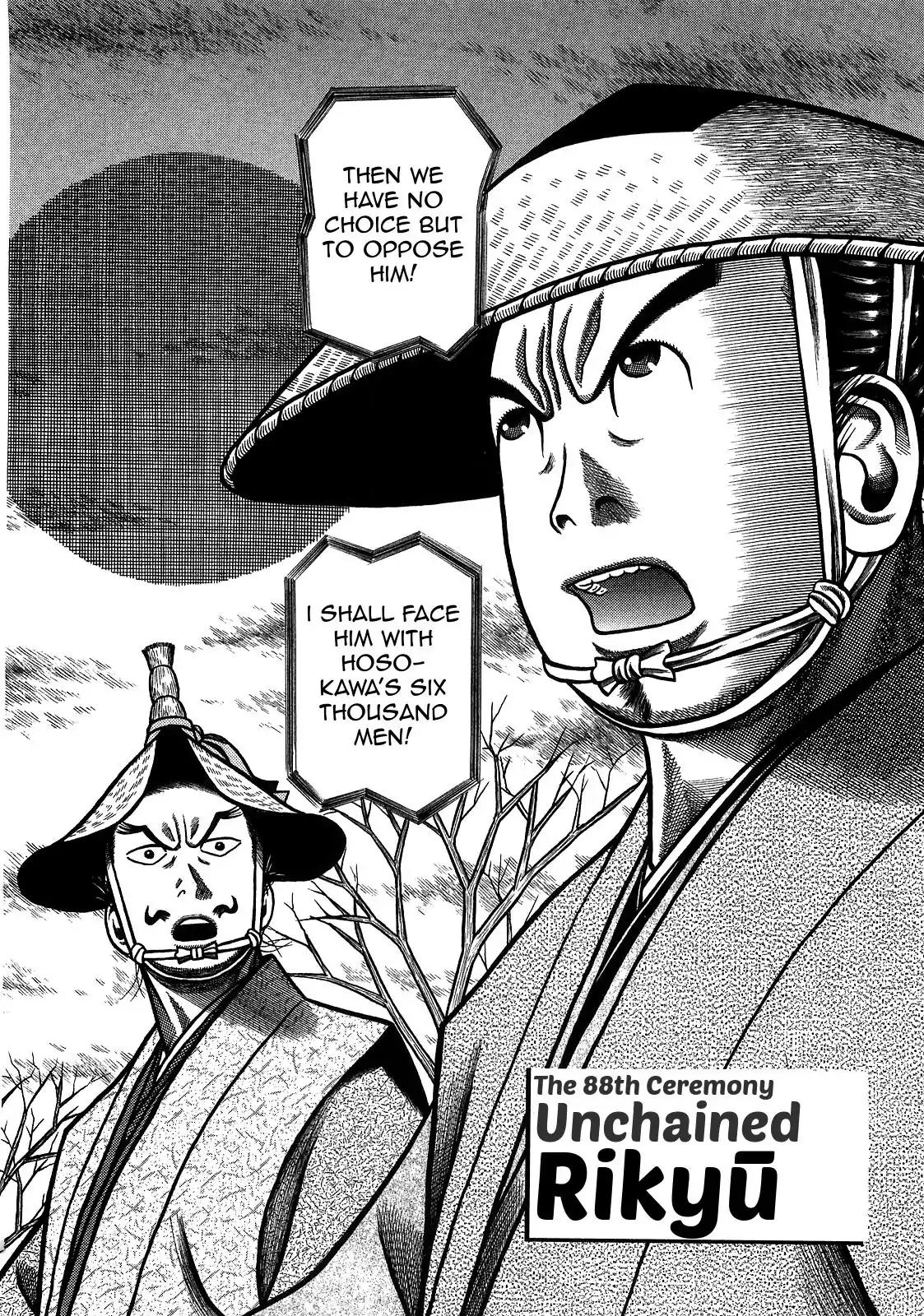 Hyougemono Chapter 88 page 2 - Chapter 88: Unchained Rikyū