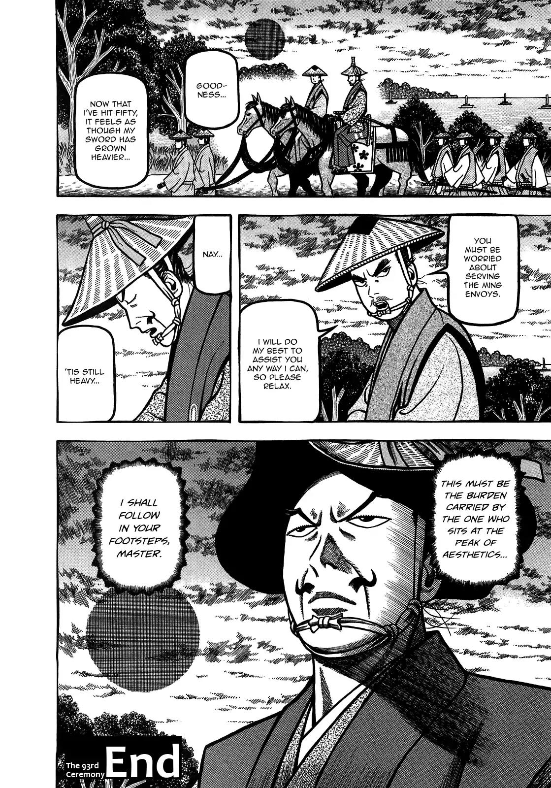 Hyougemono Chapter 93 page 24 - Chapter 93: Walking in the "Rikyū"