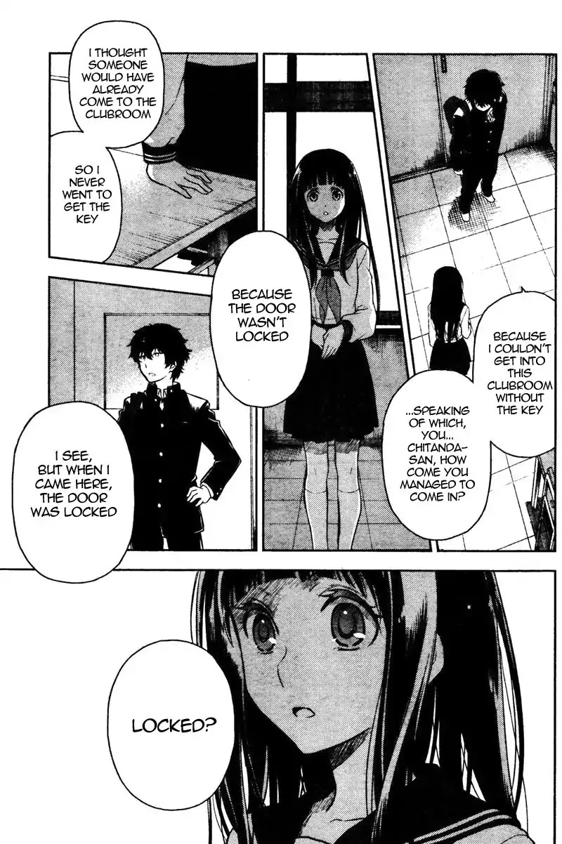 Hyouka Chapter 1 page 26 - Chapter 1 : Read Online