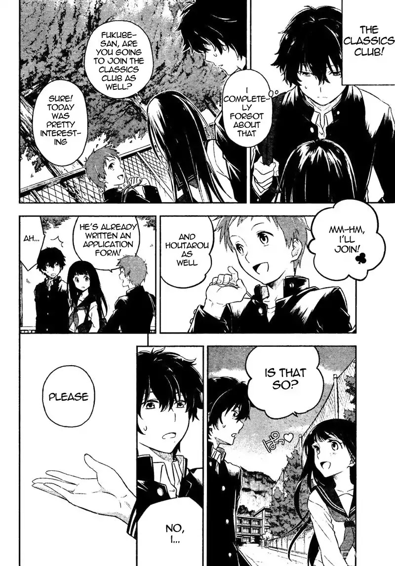 Hyouka Chapter 1 page 53 - Chapter 1 : Read Online