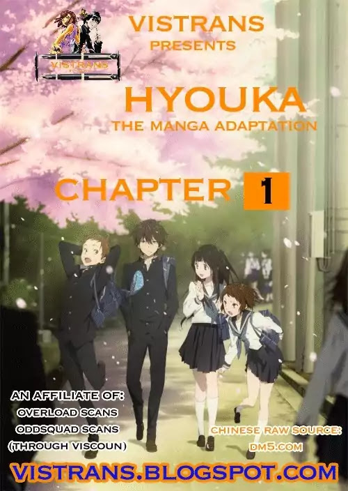 Hyouka Chapter 1 page 58 - Chapter 1 : Read Online
