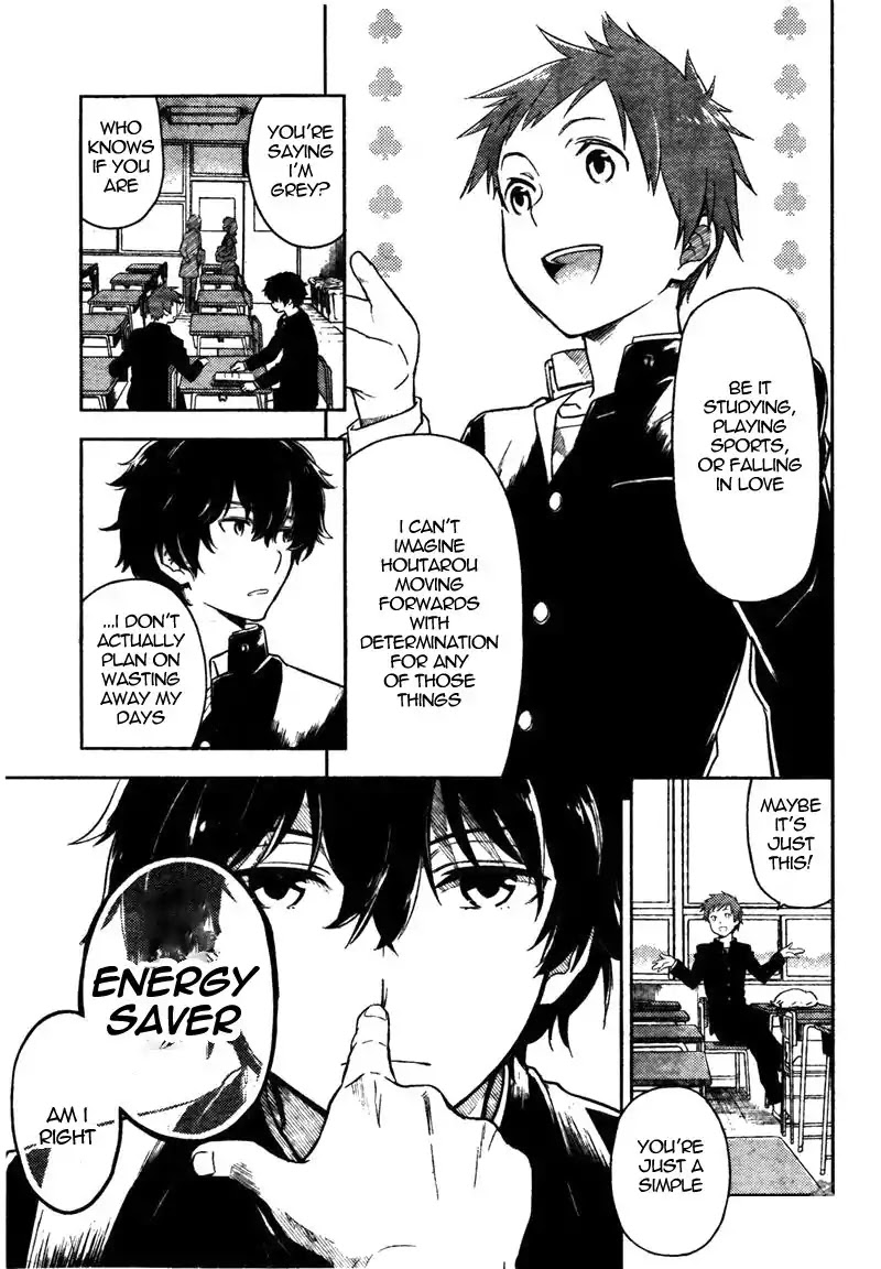 Hyouka Chapter 1 page 6 - Chapter 1 : Read Online
