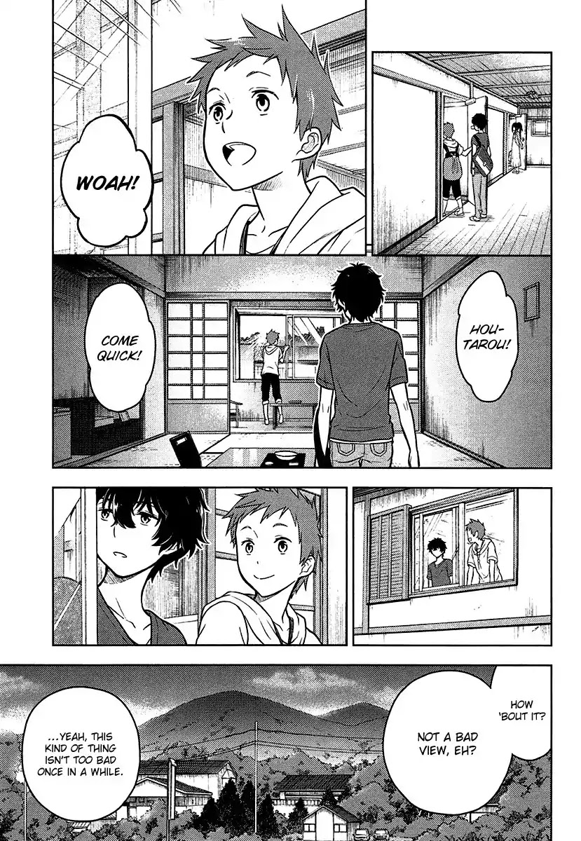 Hyouka Chapter 10 page 12 - Chapter 10: The Ghost, When Examined
