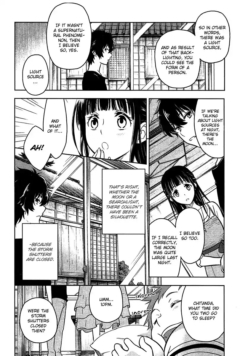 Hyouka Chapter 10 page 43 - Chapter 10: The Ghost, When Examined