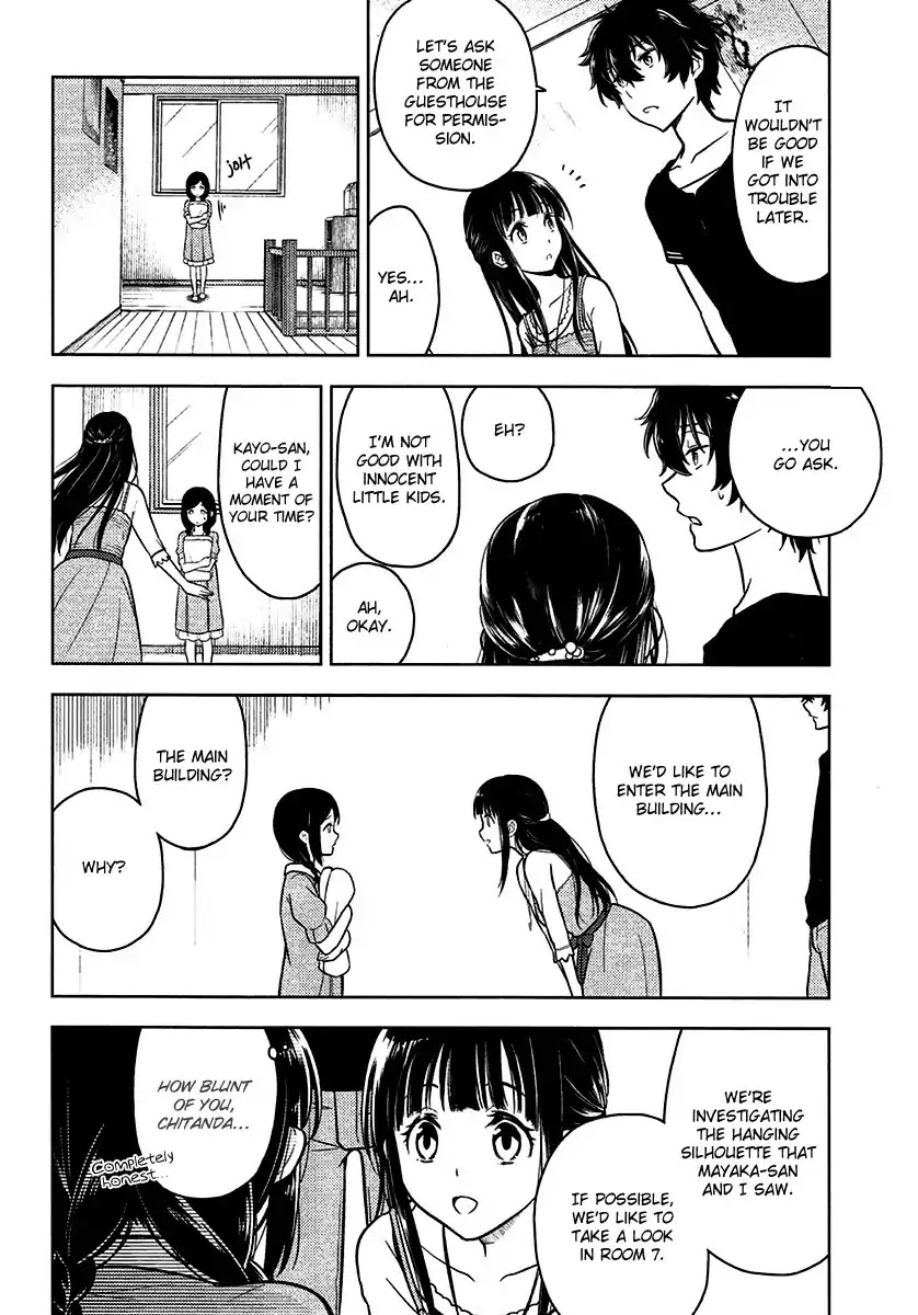 Hyouka Chapter 10 page 45 - Chapter 10: The Ghost, When Examined