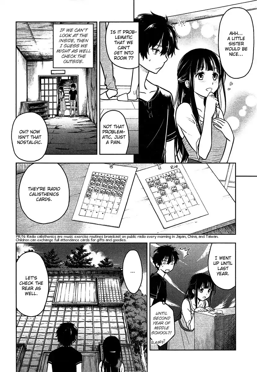 Hyouka Chapter 10 page 47 - Chapter 10: The Ghost, When Examined