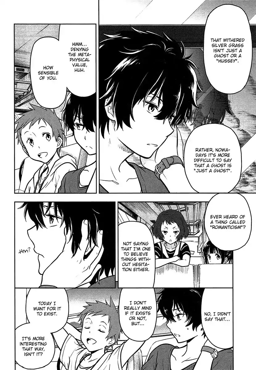 Hyouka Chapter 10 page 5 - Chapter 10: The Ghost, When Examined