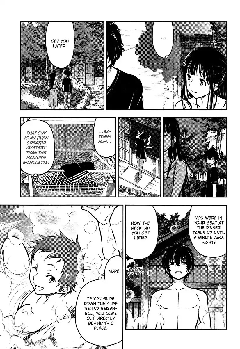 Hyouka Chapter 10 page 54 - Chapter 10: The Ghost, When Examined