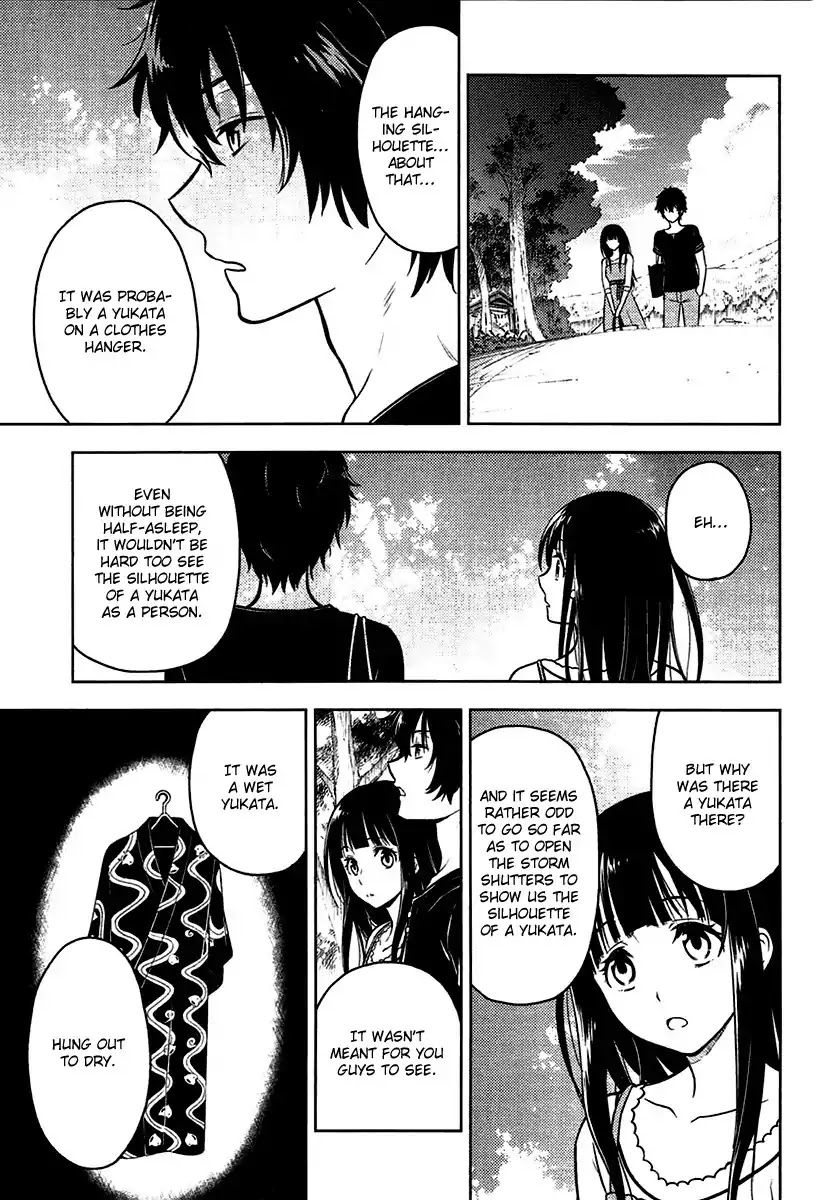 Hyouka Chapter 10 page 58 - Chapter 10: The Ghost, When Examined
