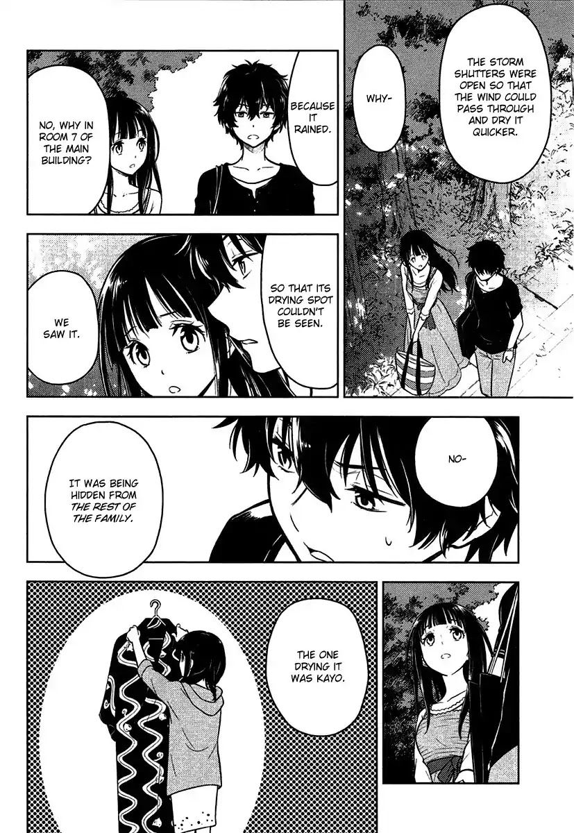 Hyouka Chapter 10 page 59 - Chapter 10: The Ghost, When Examined