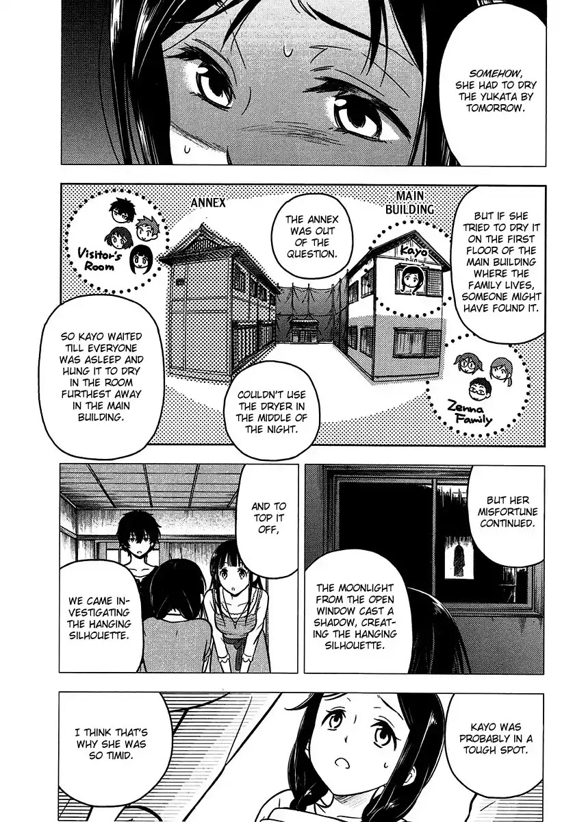 Hyouka Chapter 10 page 62 - Chapter 10: The Ghost, When Examined
