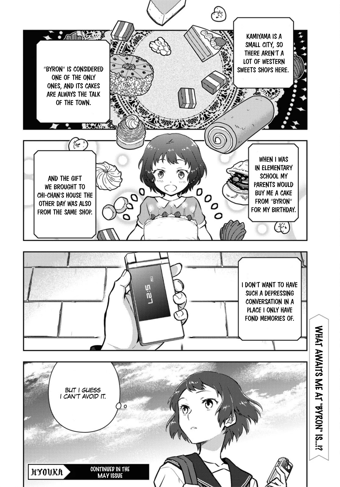 Hyouka Chapter 102 page 10 - Chapter 102: Our Legendary Volume ⑭