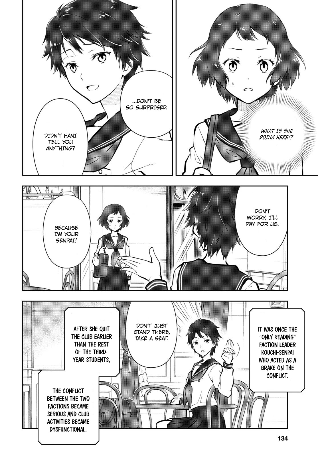Hyouka Chapter 103 page 6 - Chapter 103: Our Legendary Volume ⑮