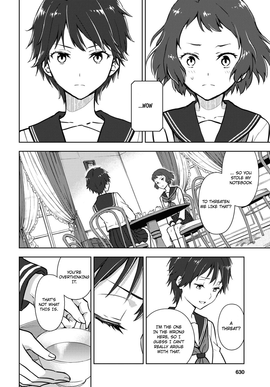 Hyouka Chapter 104 page 4 - Chapter 104: Our Legendary Volume ⑯