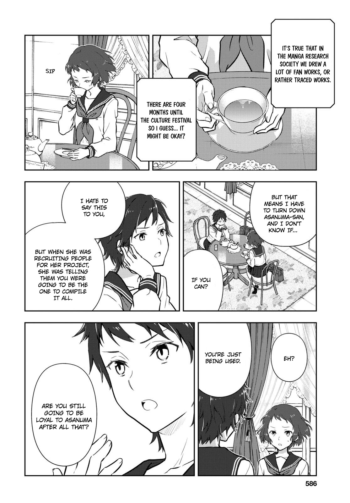 Hyouka Chapter 106 page 4 - Chapter 106: Our Legendary Volume ⑱