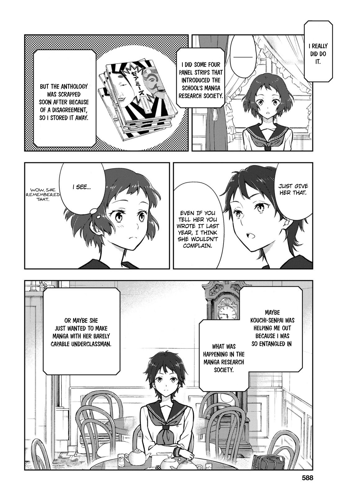 Hyouka Chapter 106 page 6 - Chapter 106: Our Legendary Volume ⑱