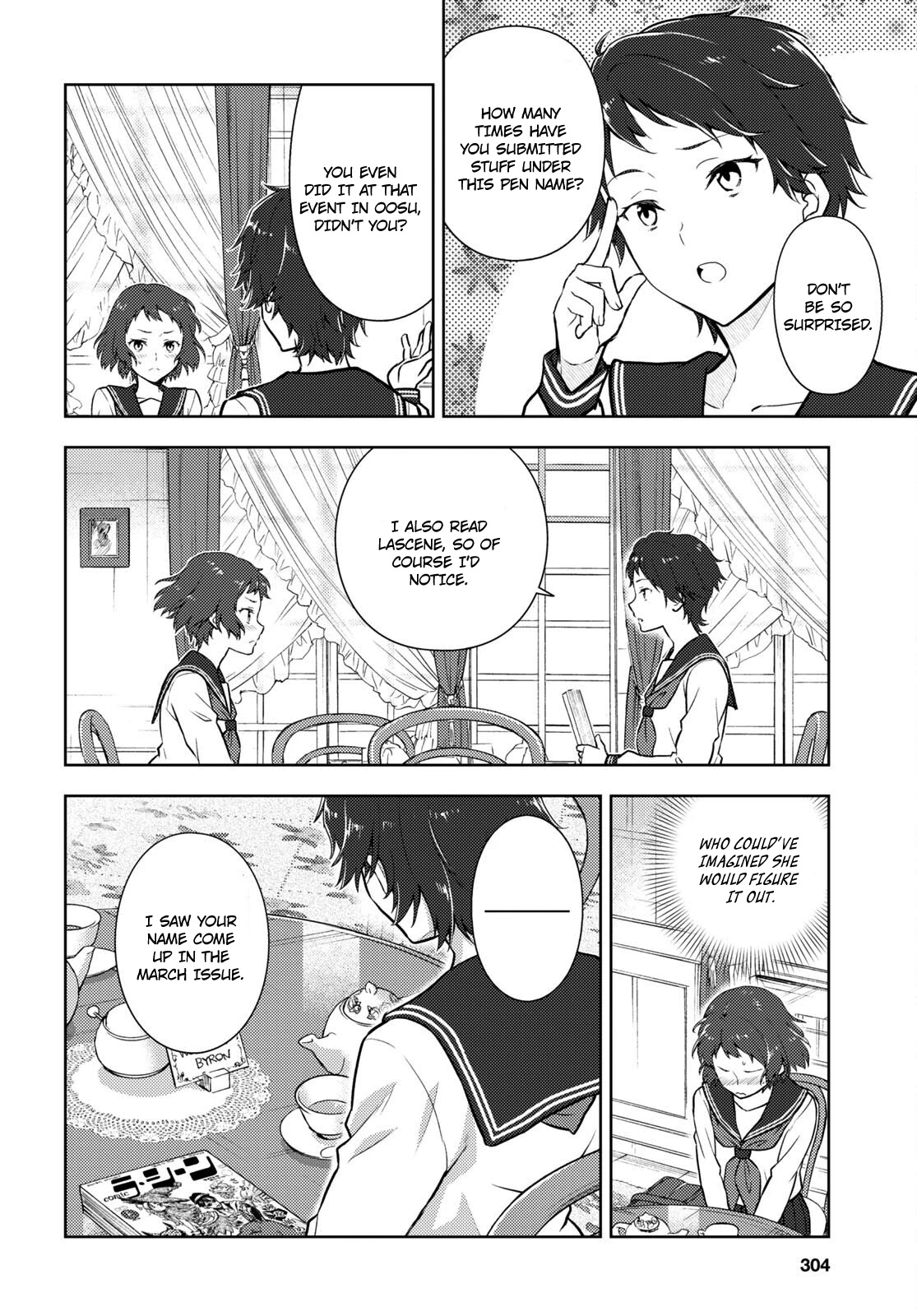 Hyouka Chapter 107 page 4 - Chapter 107: Our Legendary Volume ⑲