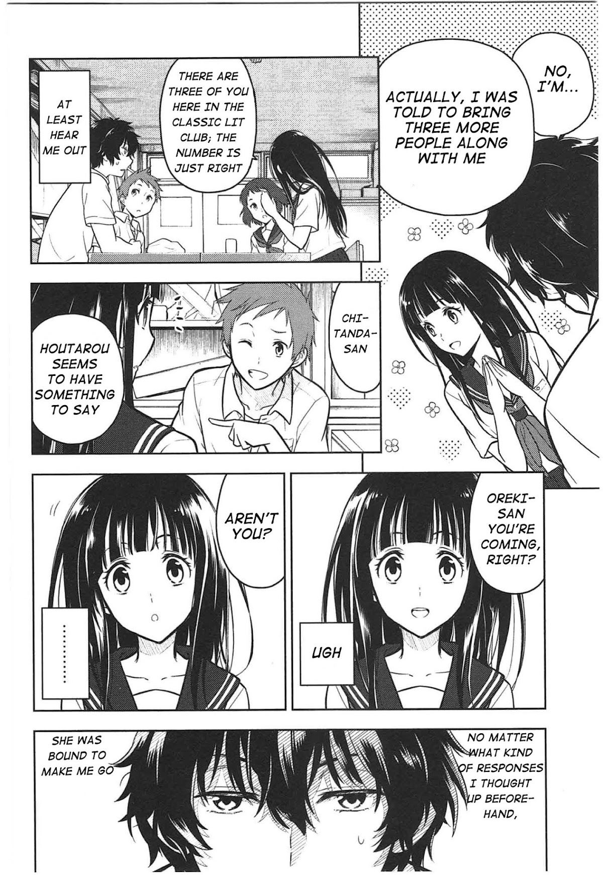 Hyouka Chapter 11 page 16 - Chapter 11: To The Preview!