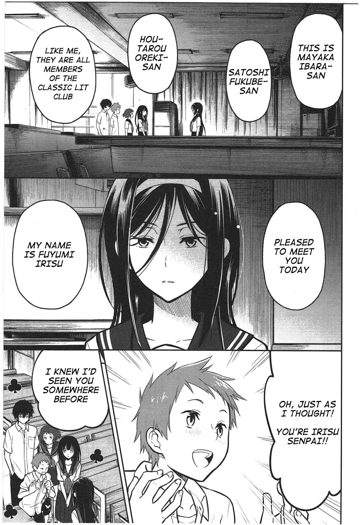 Hyouka Chapter 11 page 19 - Chapter 11: To The Preview!