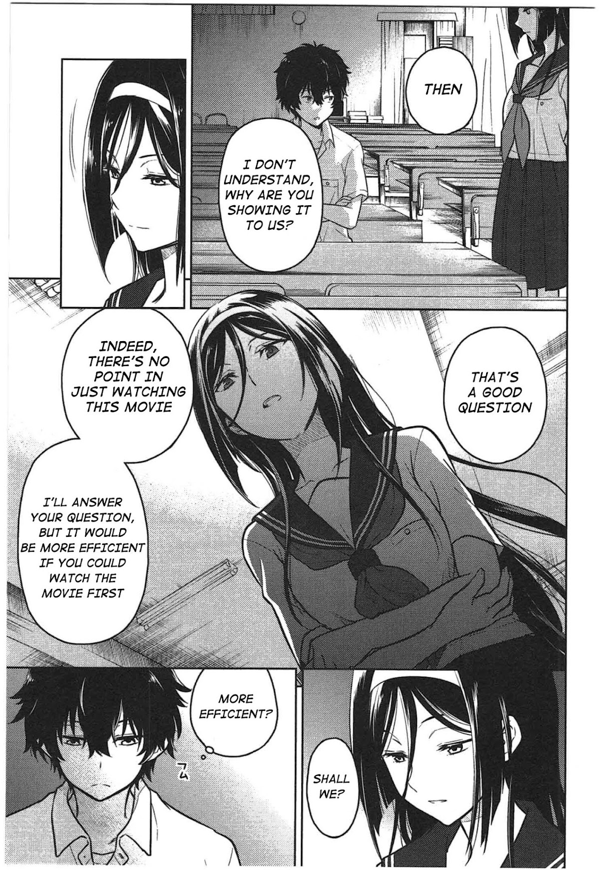 Hyouka Chapter 11 page 23 - Chapter 11: To The Preview!