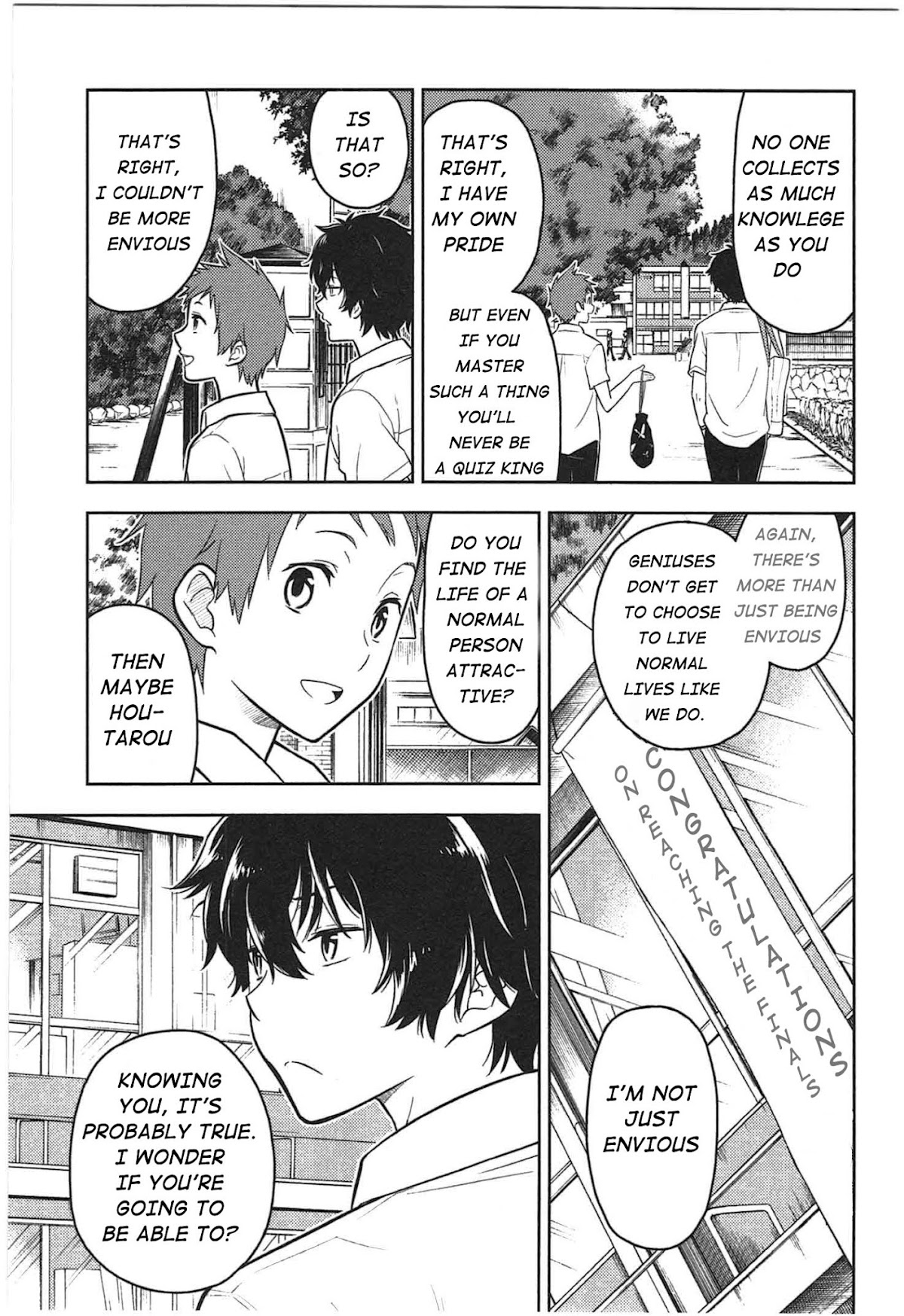Hyouka Chapter 11 page 7 - Chapter 11: To The Preview!