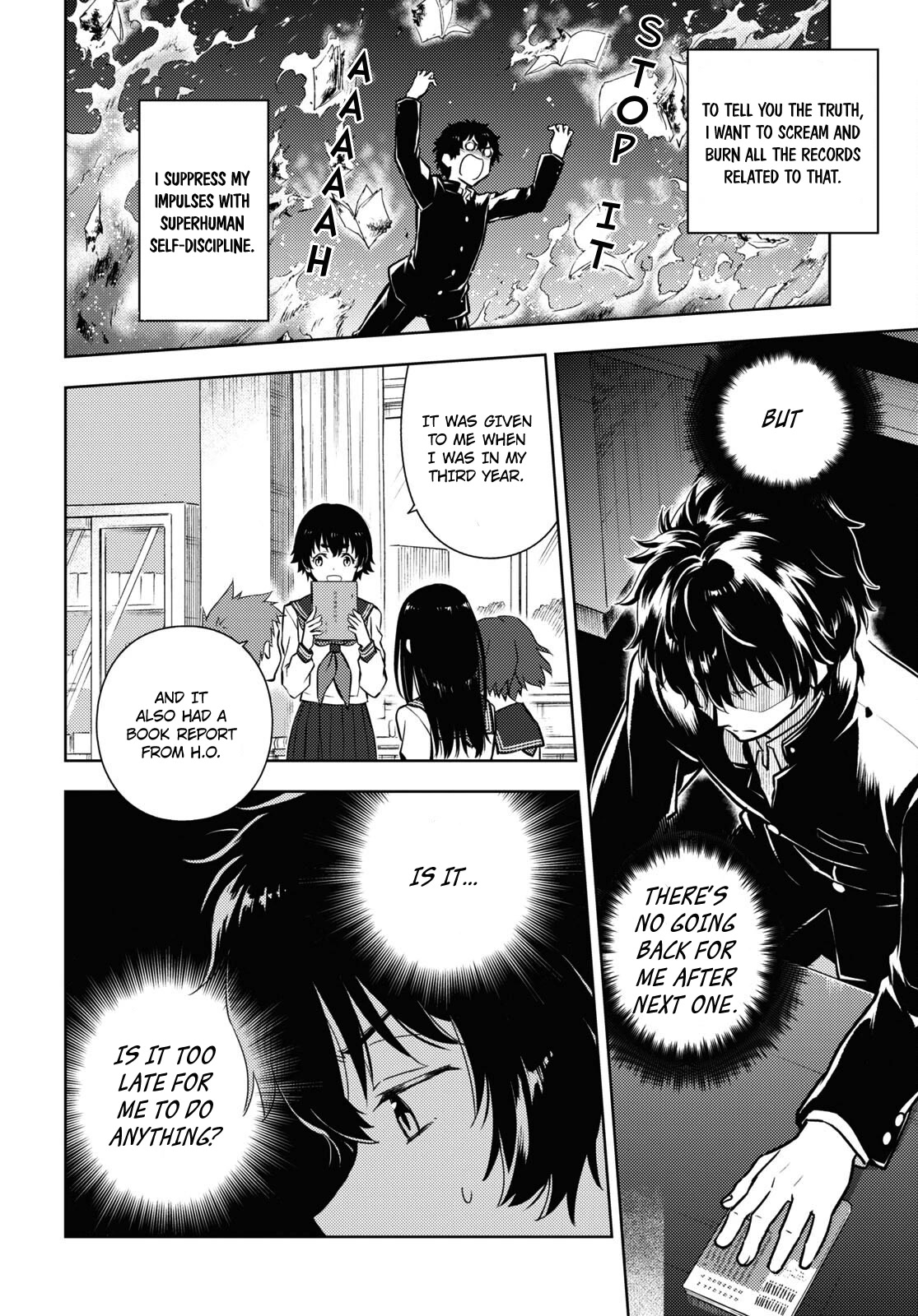Hyouka Chapter 110 page 8 - Chapter 110: The Tiger and the Crab, or The Murder of Oreki Houtarou ③