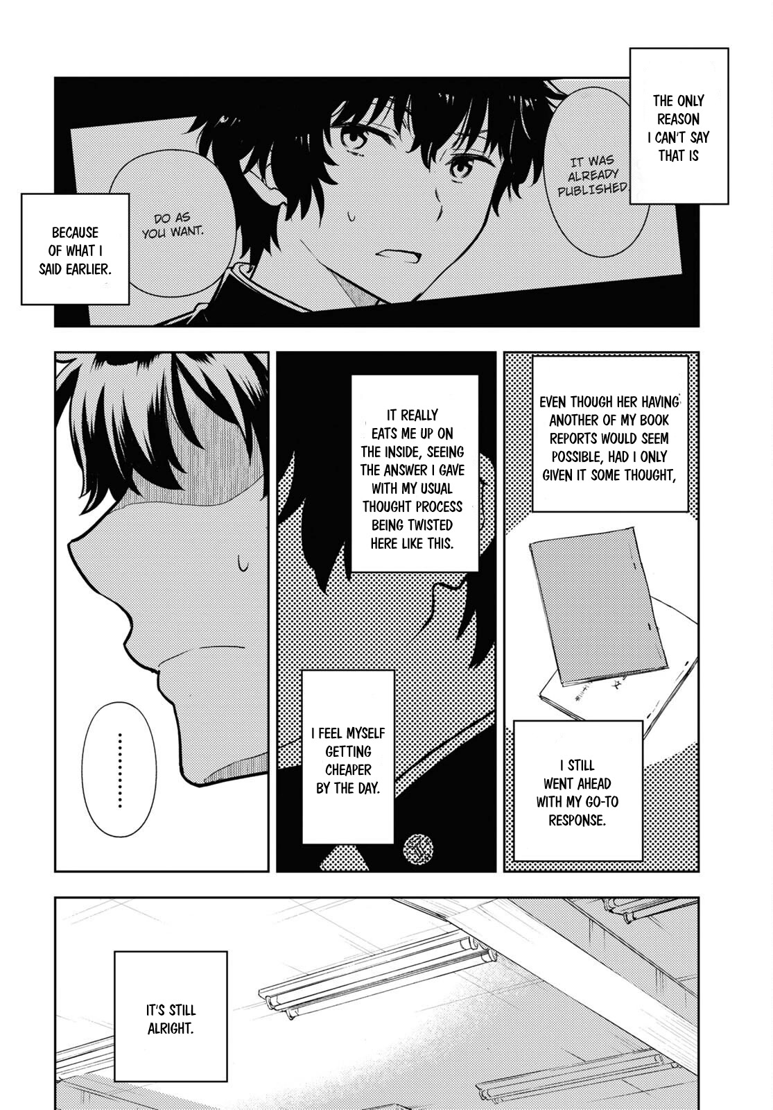 Hyouka Chapter 111 page 2 - Chapter 111: The Tiger and the Crab, or The Murder of Oreki Houtarou ④