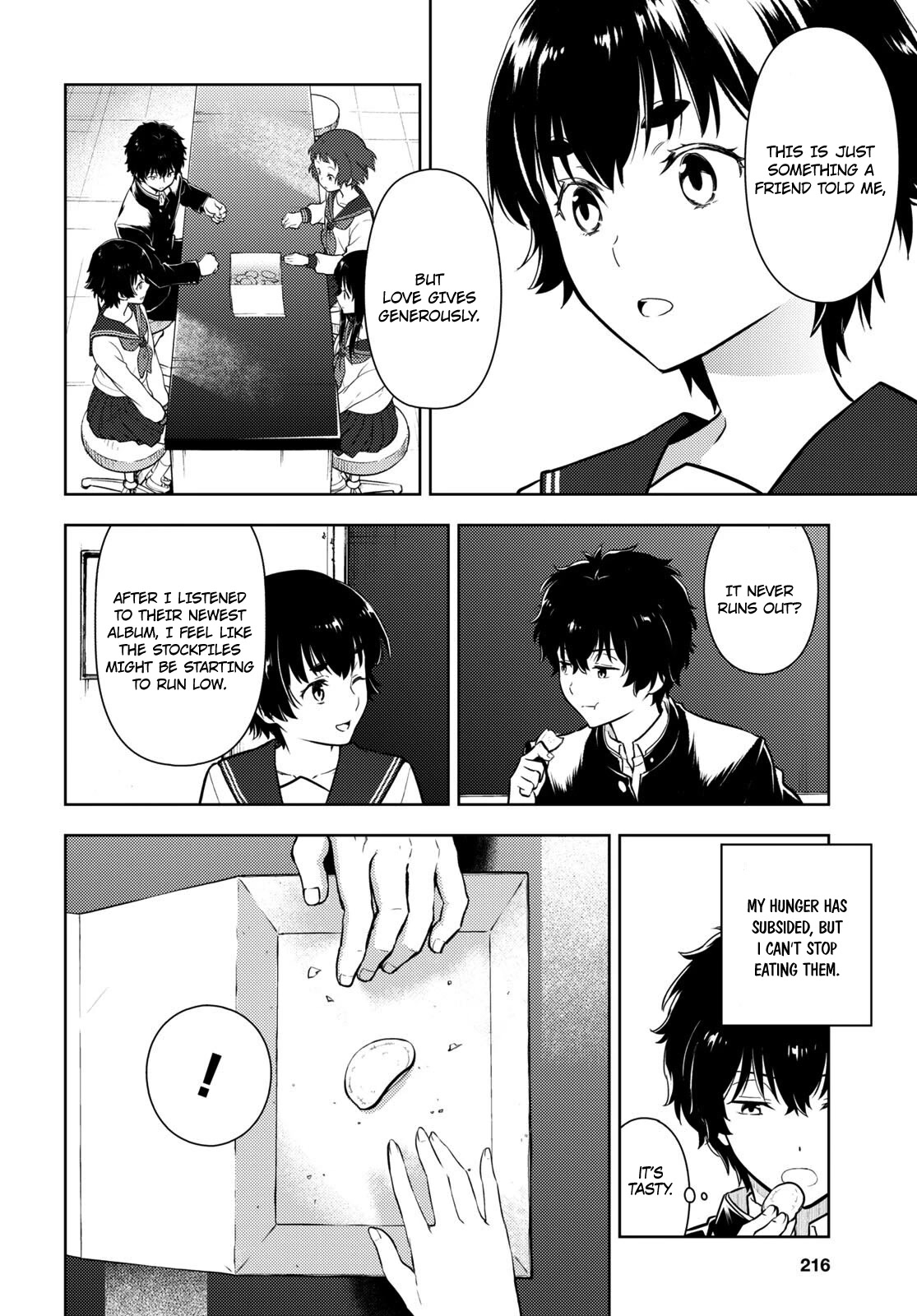 Hyouka Chapter 114 page 10 - Chapter 114: A Very Wonderful Shop ①
