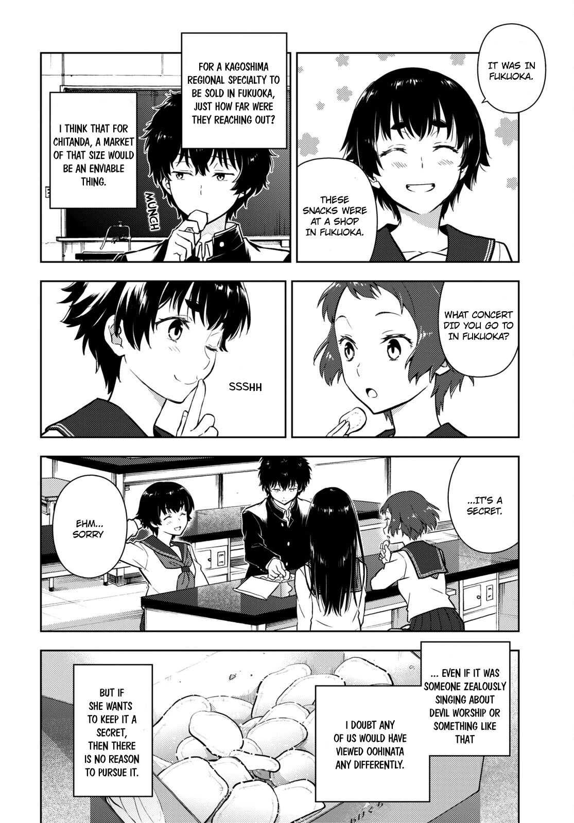 Hyouka Chapter 114 page 8 - Chapter 114: A Very Wonderful Shop ①