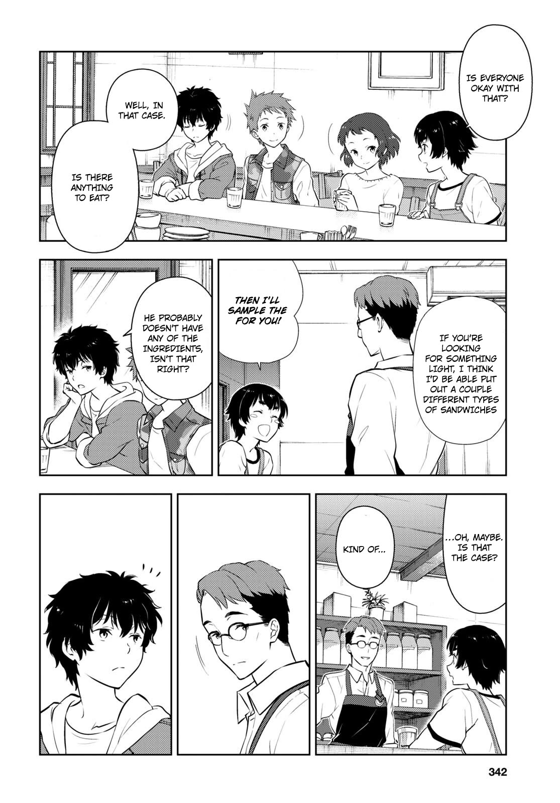 Hyouka Chapter 116 page 8 - Chapter 116: A Very Wonderful Shop ③