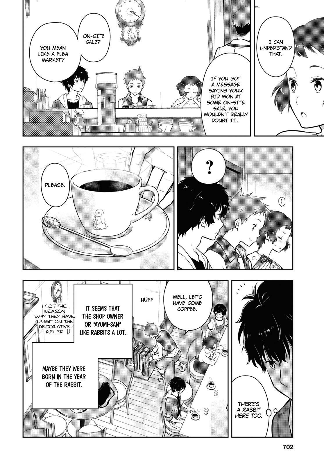 Hyouka Chapter 117 page 4 - Chapter 117: A Very Wonderful Shop ④