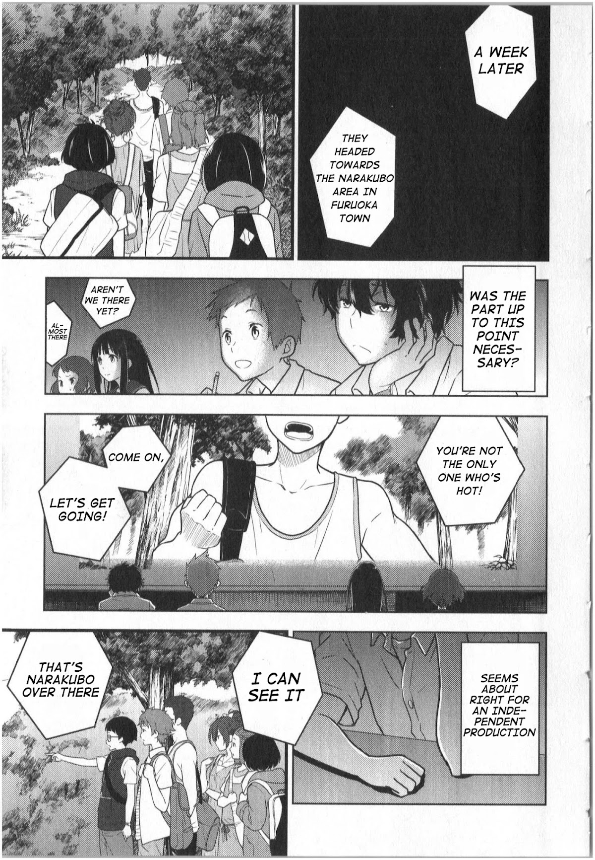 Hyouka Chapter 12 page 11 - Chapter 12: To The Preview! Pt. 2