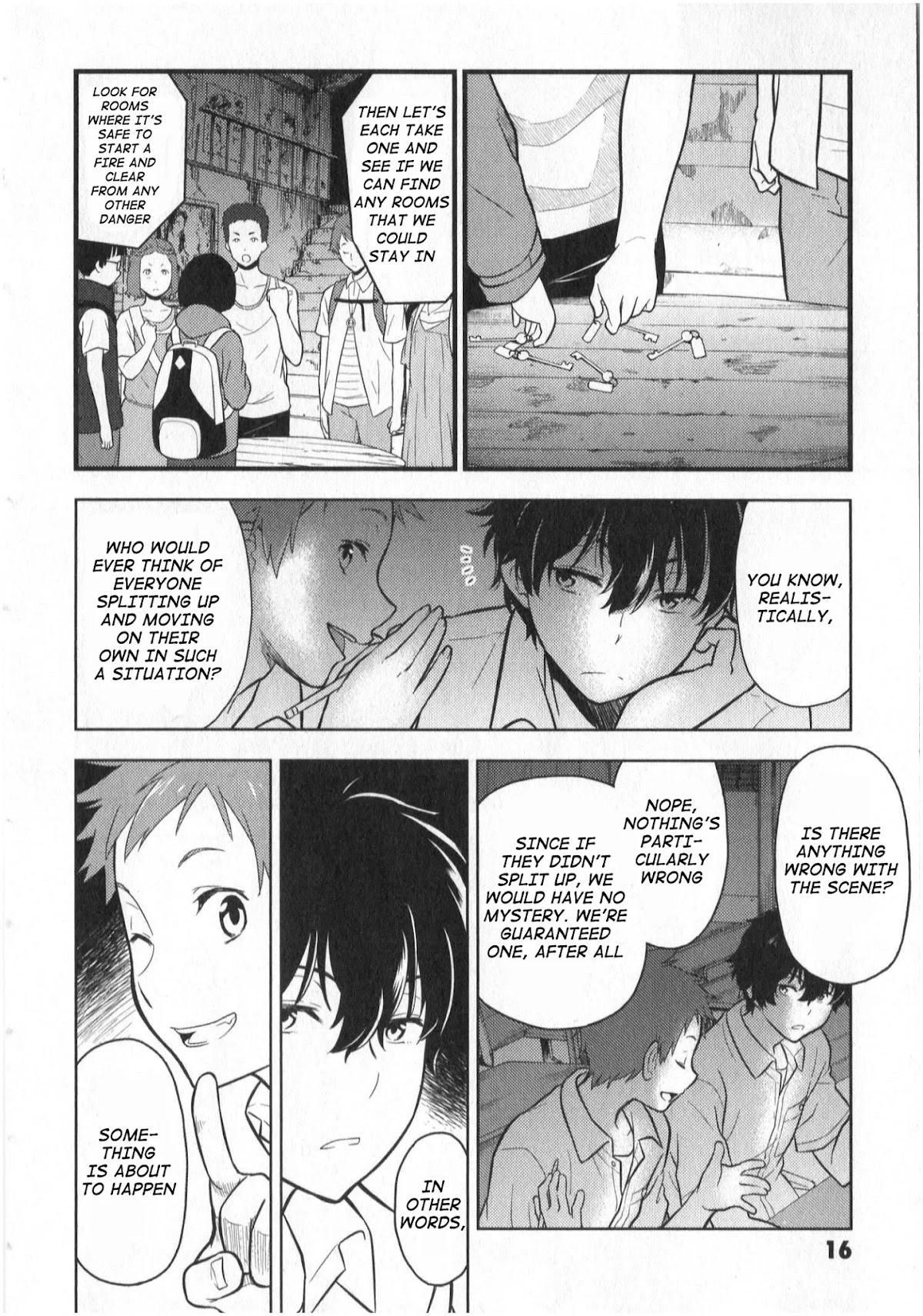 Hyouka Chapter 12 page 18 - Chapter 12: To The Preview! Pt. 2