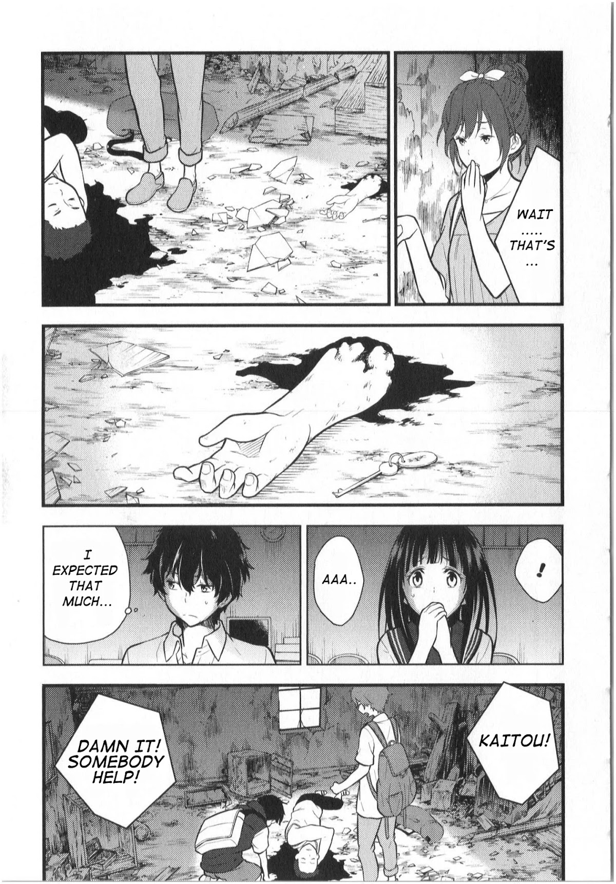 Hyouka Chapter 12 page 25 - Chapter 12: To The Preview! Pt. 2