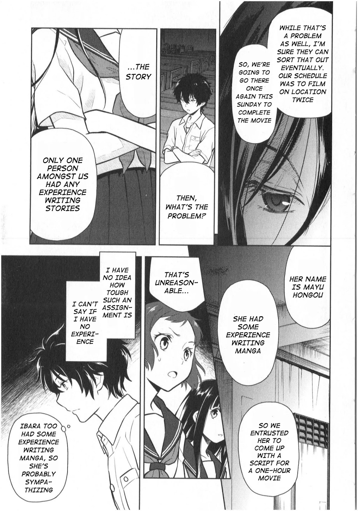 Hyouka Chapter 12 page 33 - Chapter 12: To The Preview! Pt. 2