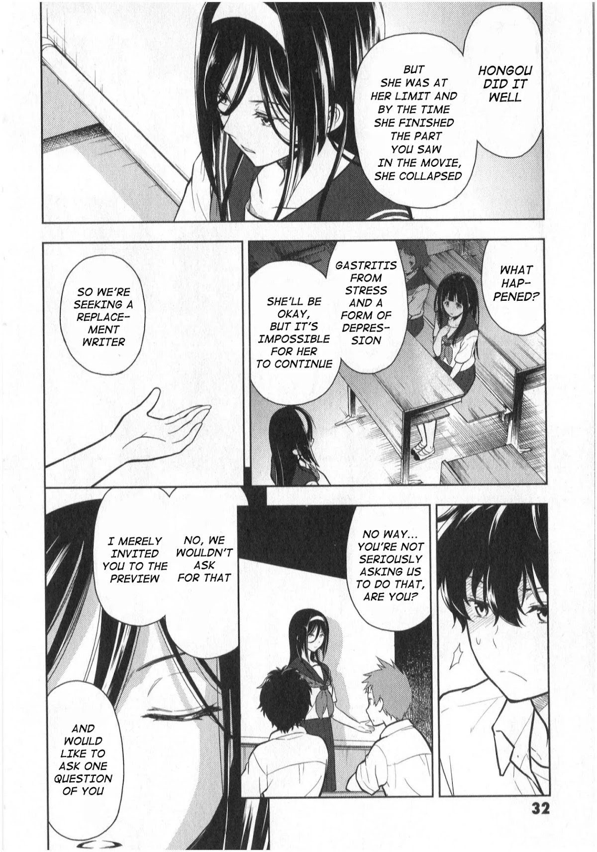 Hyouka Chapter 12 page 34 - Chapter 12: To The Preview! Pt. 2