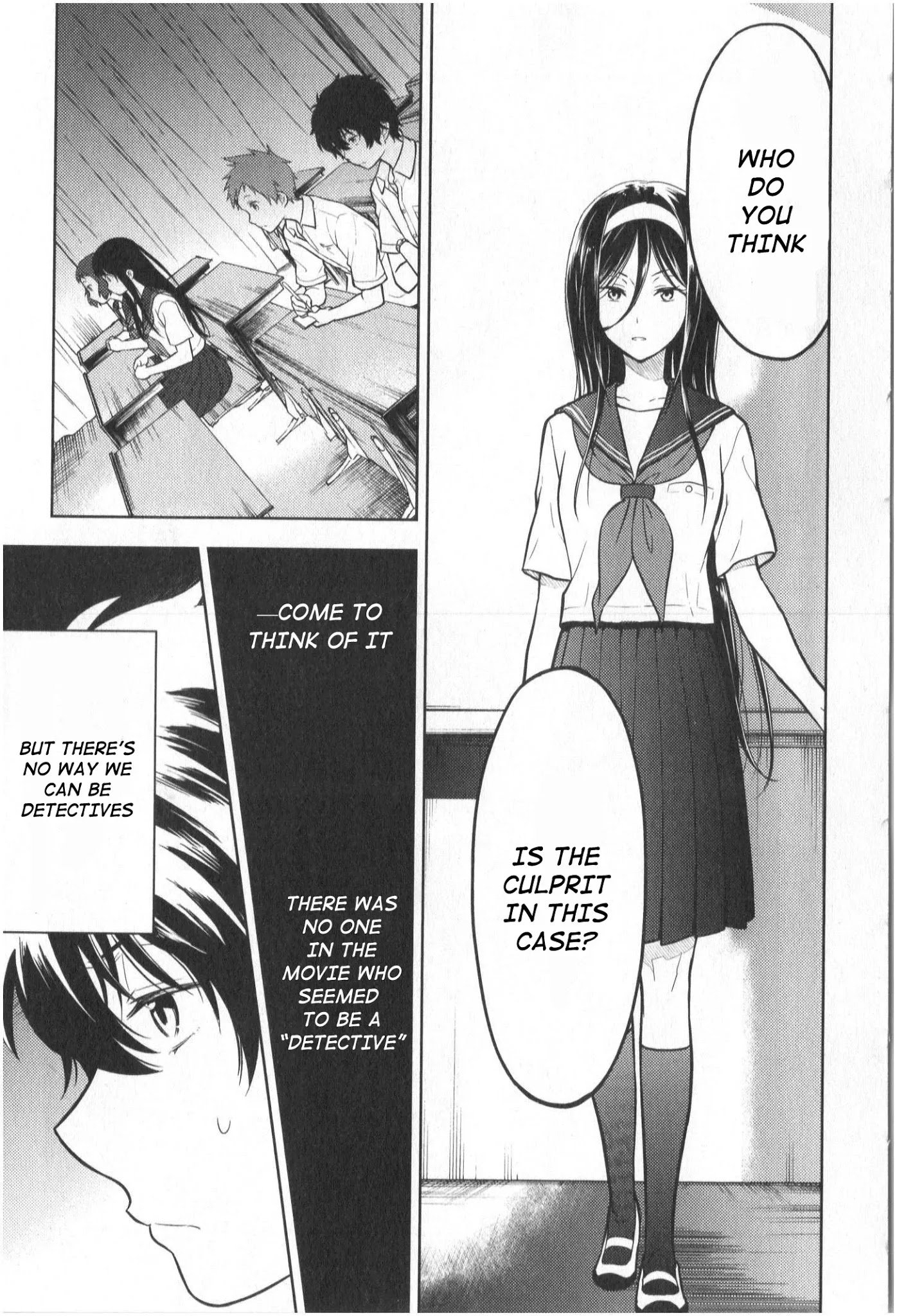 Hyouka Chapter 12 page 35 - Chapter 12: To The Preview! Pt. 2