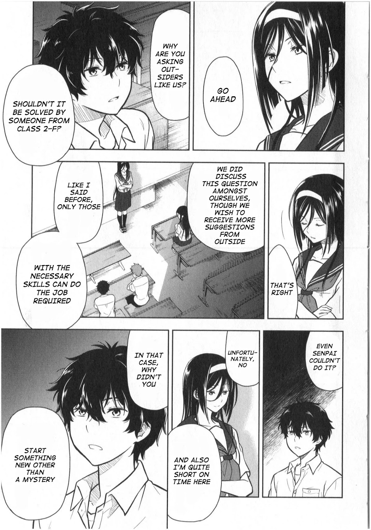 Hyouka Chapter 12 page 39 - Chapter 12: To The Preview! Pt. 2