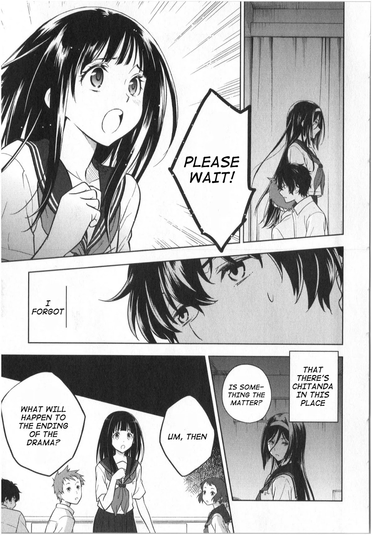Hyouka Chapter 12 page 43 - Chapter 12: To The Preview! Pt. 2
