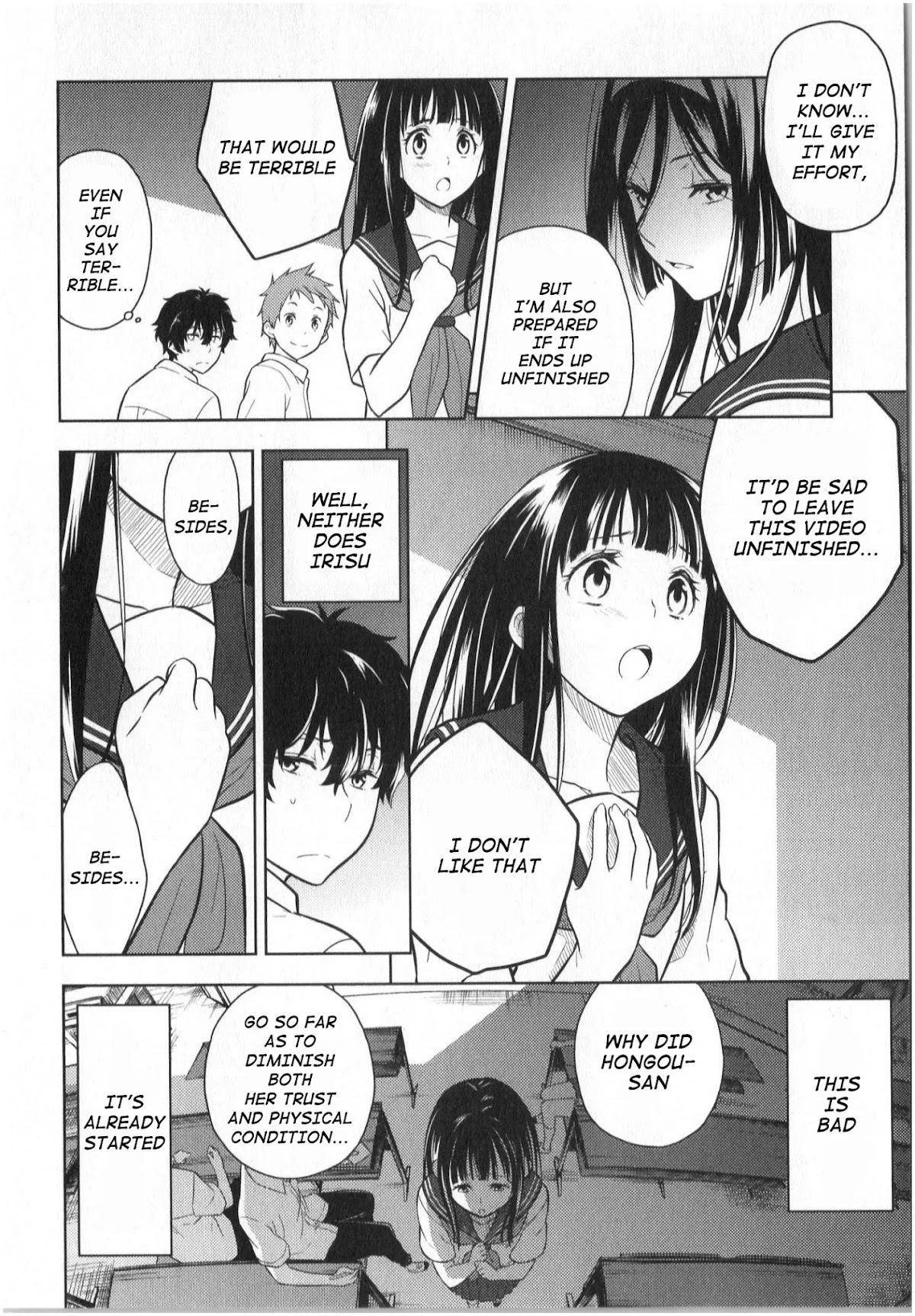 Hyouka Chapter 12 page 44 - Chapter 12: To The Preview! Pt. 2
