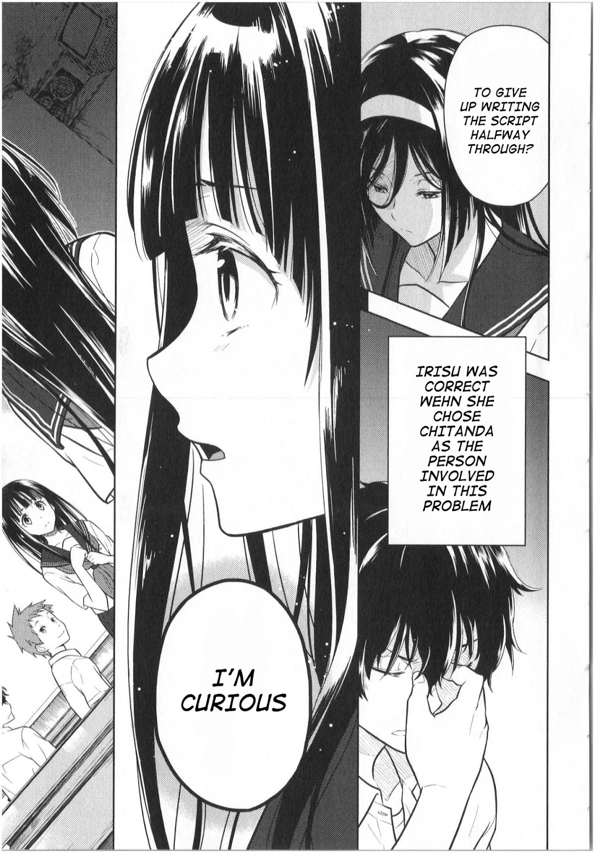 Hyouka Chapter 12 page 45 - Chapter 12: To The Preview! Pt. 2
