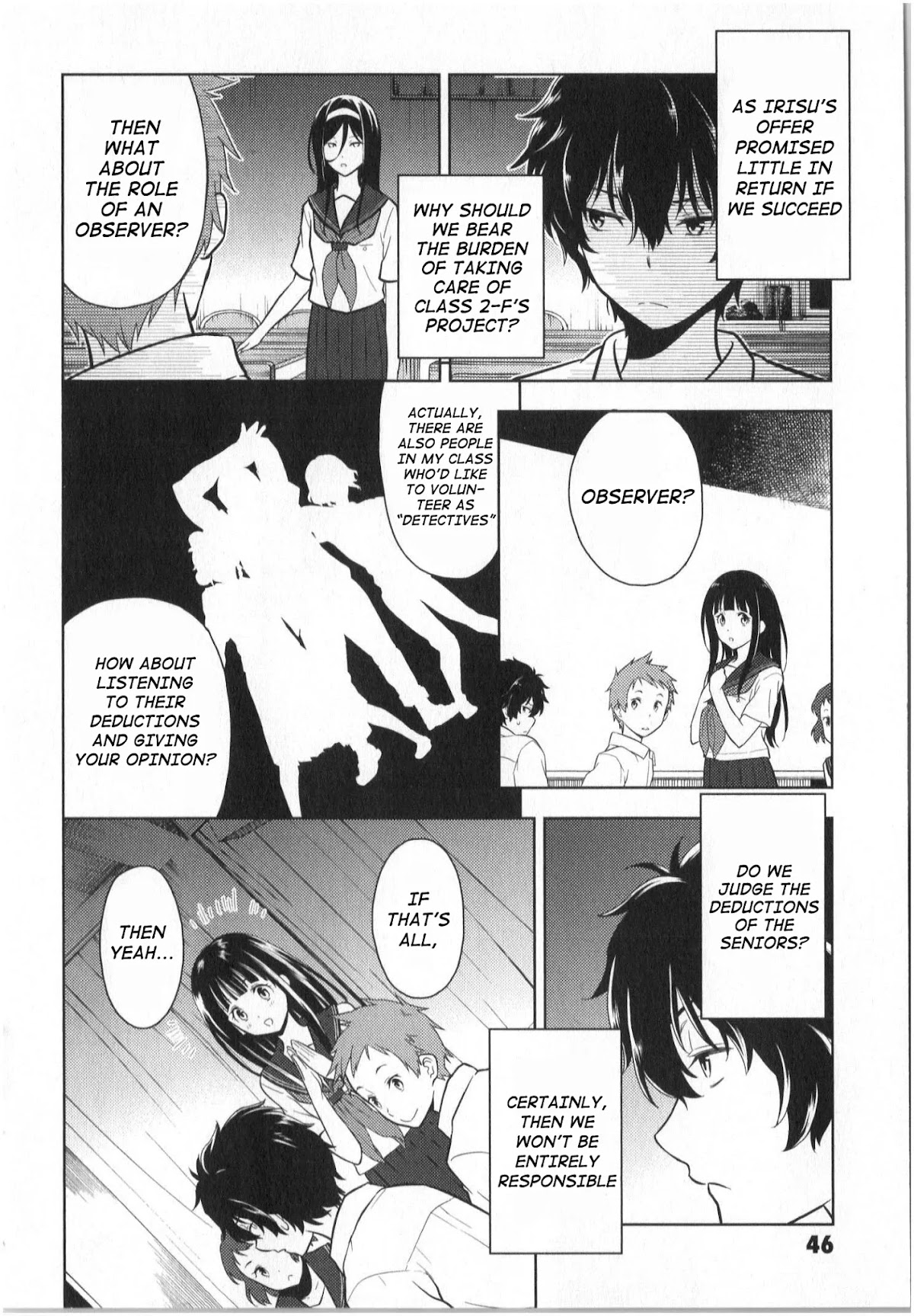 Hyouka Chapter 12 page 48 - Chapter 12: To The Preview! Pt. 2